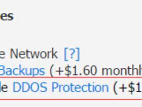Vultr新增10美元/月的DDos攻击防护服务