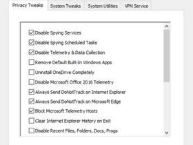 Win10 Spy Disabler轻松禁用Win10数据收集功能