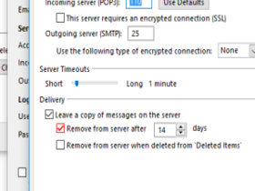 Outlook 2016某版本存在POP3协议删除服务器邮件Bug