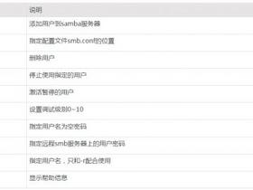 Linux命令smbpasswd:管理samba密码